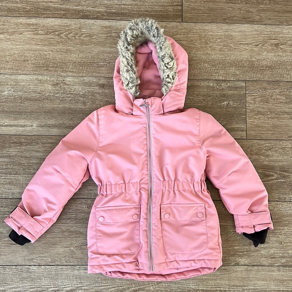 Pink Parka Jacket for Girls